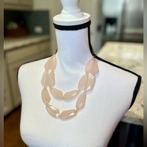 Pink Blush Statement Necklace